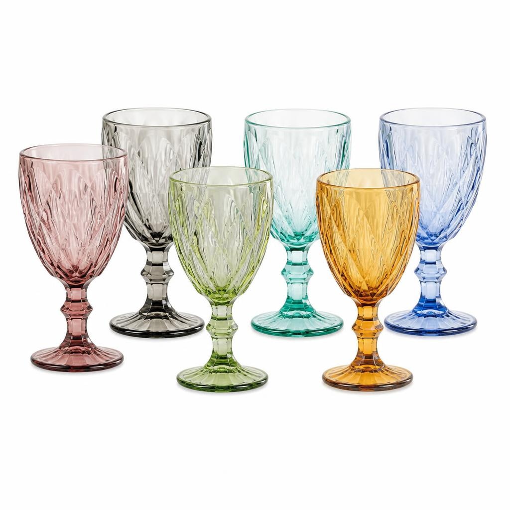 Set 6 Calici Vino Linea Naiade 6 pezzi - Offerta nel negozio Risparmio Casa