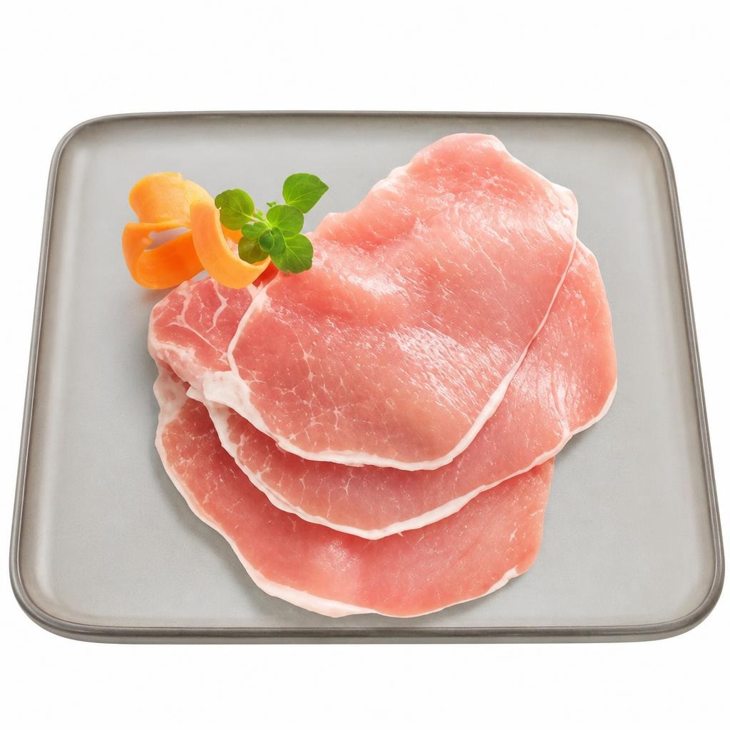 Fettine di lonza di suino 1 kg confezione in offerta da Lidl