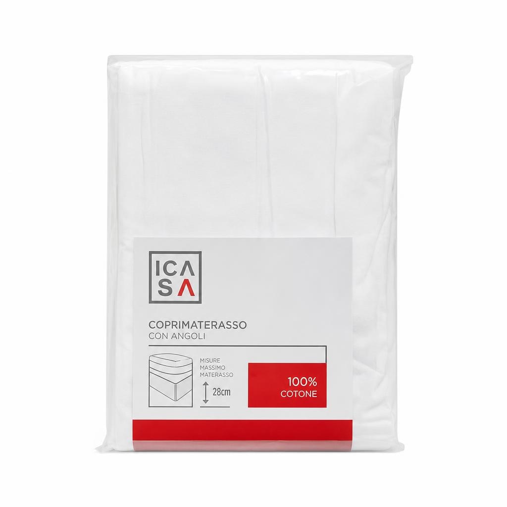 Linea Accessori Letto Casa coprimaterasso con angoli 1 pz in offerta da Bennet