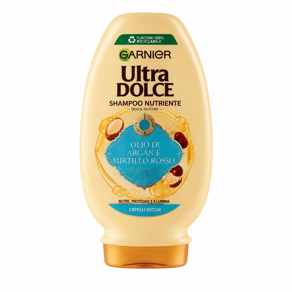 Garnier Ultra Dolce shampoo/balsamo 250 ml/200 ml in offerta da Tigota