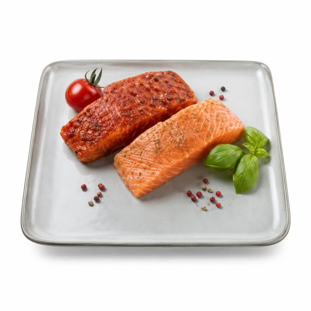 Filetto di salmone marinato 250 g confezione in offerta da Lidl