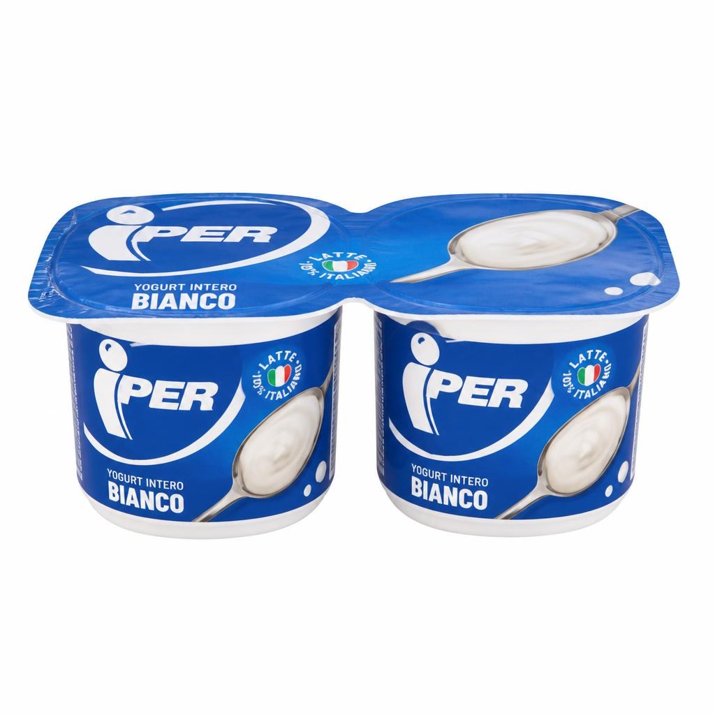 Yogurt intero assortiti 125 g x2 Iper in offerta da Iper La grande i