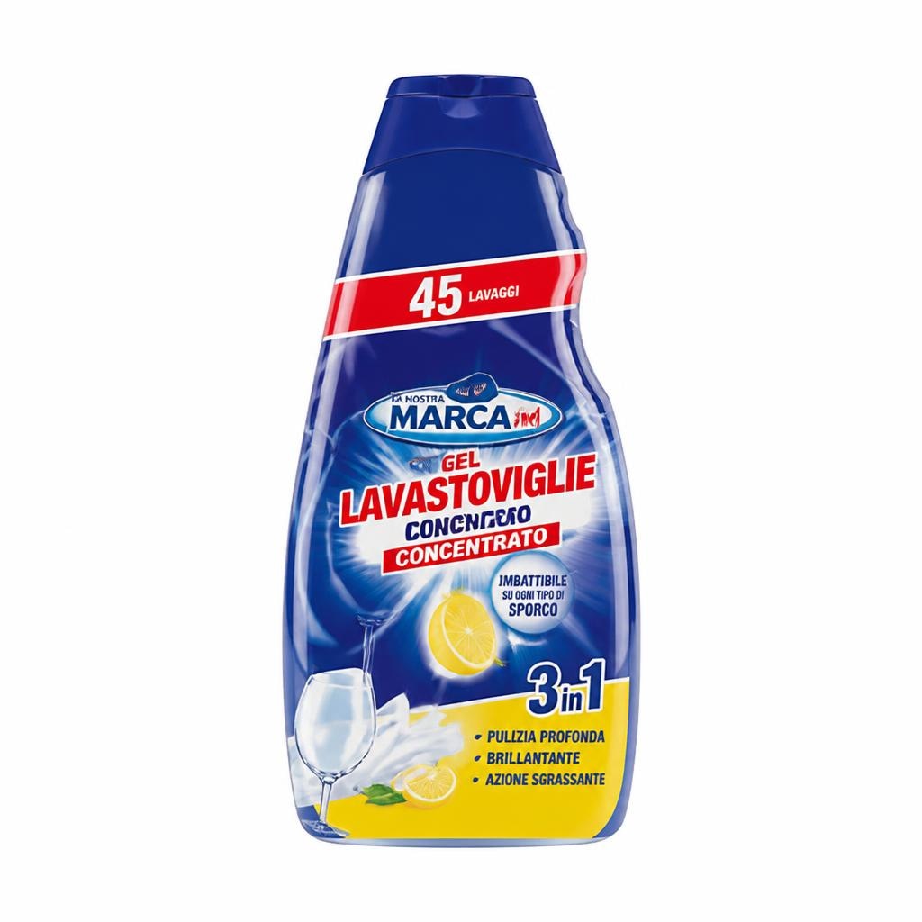 Gel lavastoviglie 1 litro in offerta da Risparmio Casa