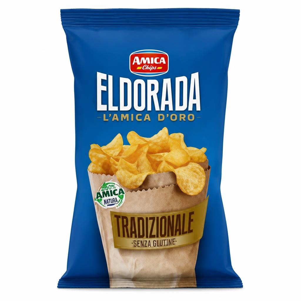 Eldorada Tradizionale 150 g Amica Chips in offerta da Lidl
