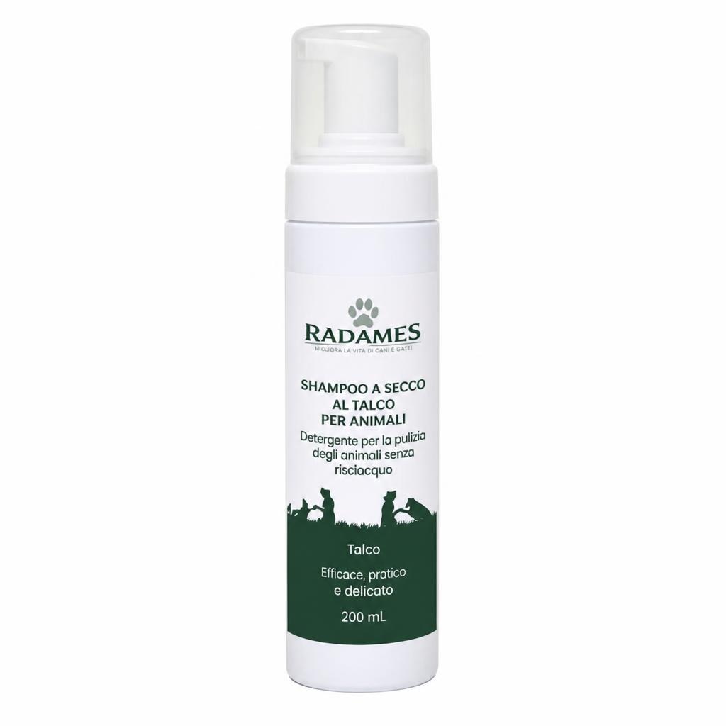 Shampoo a secco al talco per animali 200 ml Radames - Offerta nel negozio Eurospin