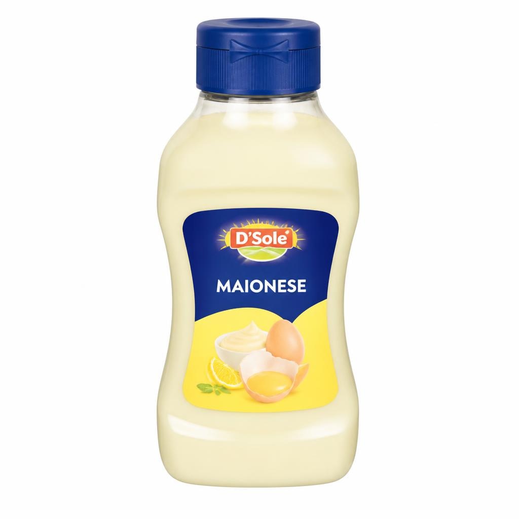 D'Sole maionese 500 ml in offerta da Eurospin