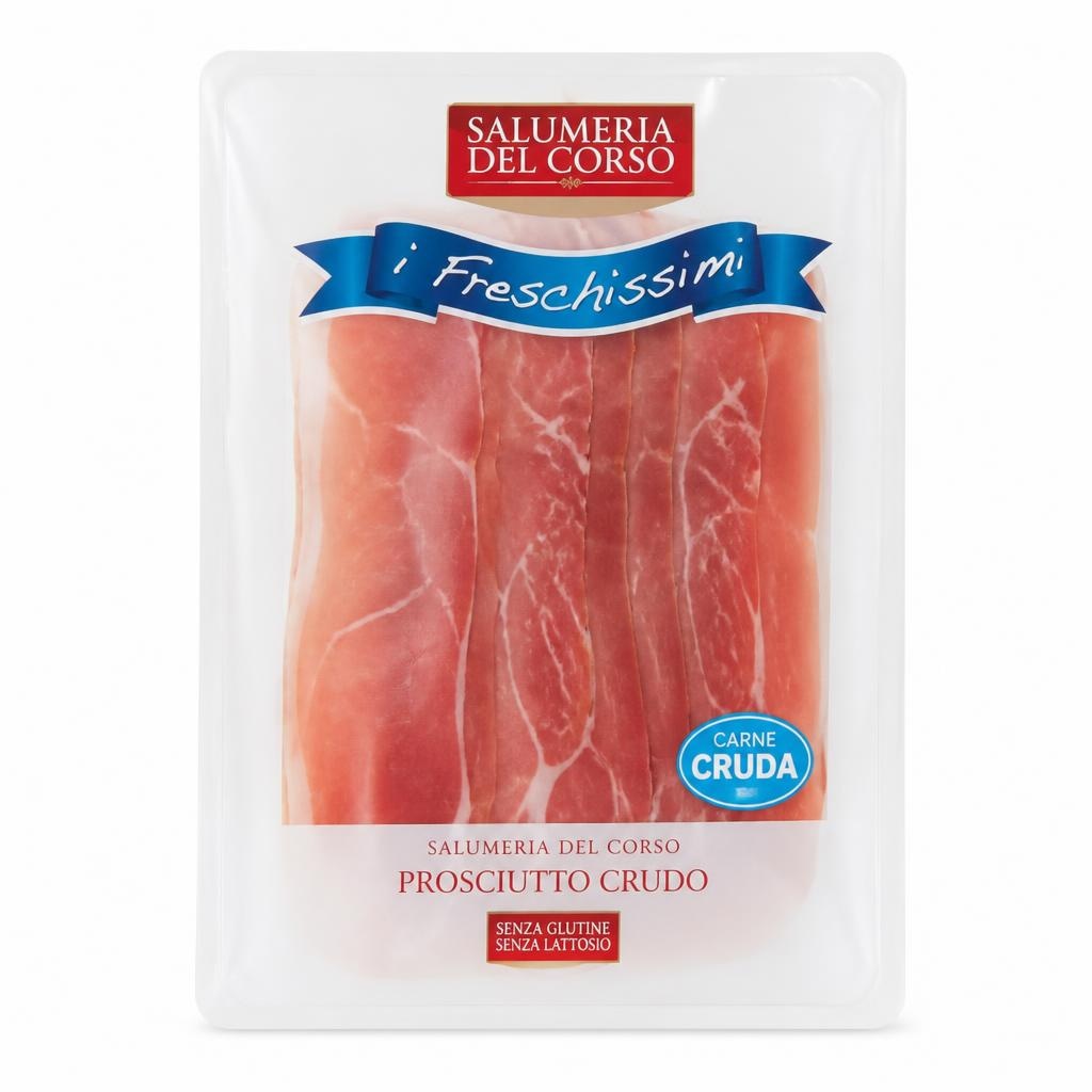 Salumeria del Corso prosciutto crudo 100 g in offerta da Dpiù