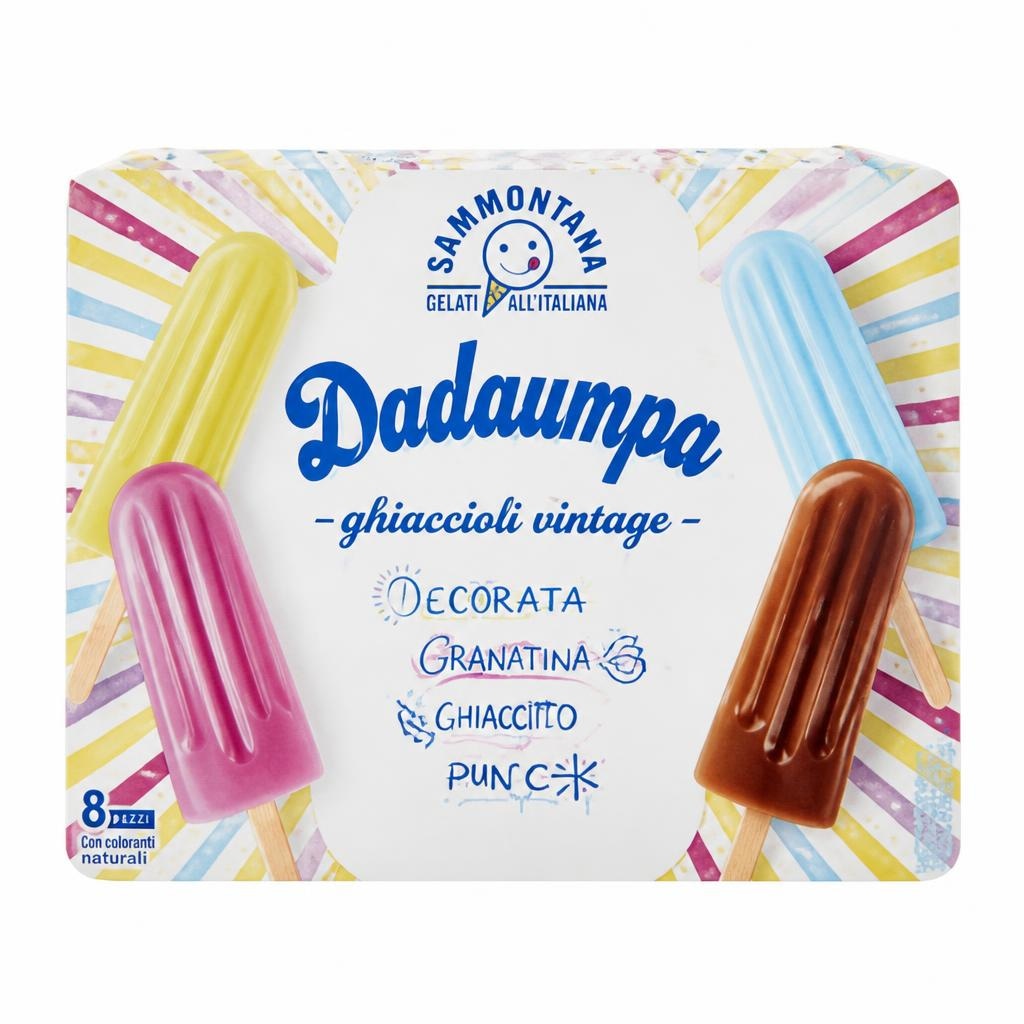 Dadaumpa ghiaccioli vintage Sammontana g 496 - Offerta nel negozio Bennet
