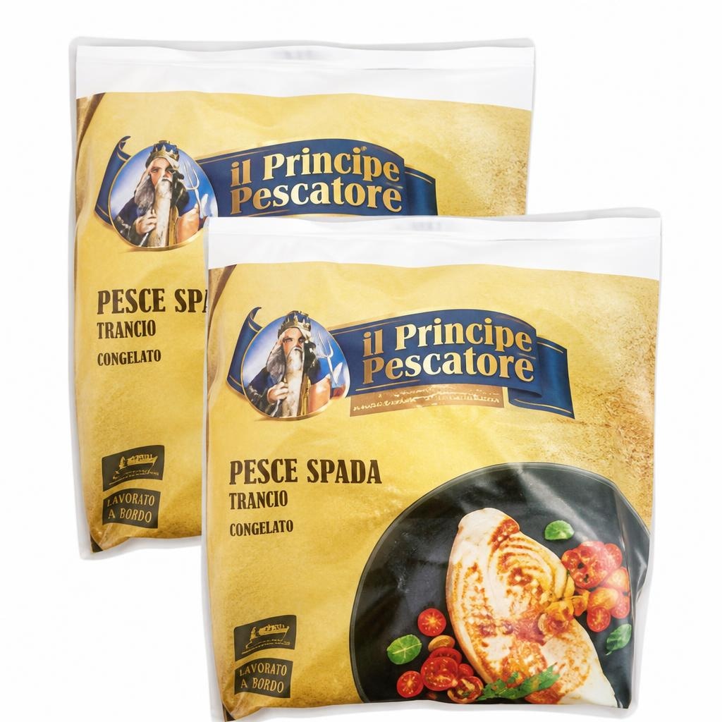 Pesce spada tranci congelato 2 x 450 g Il Principe Pescatore in offerta da Iper La grande i