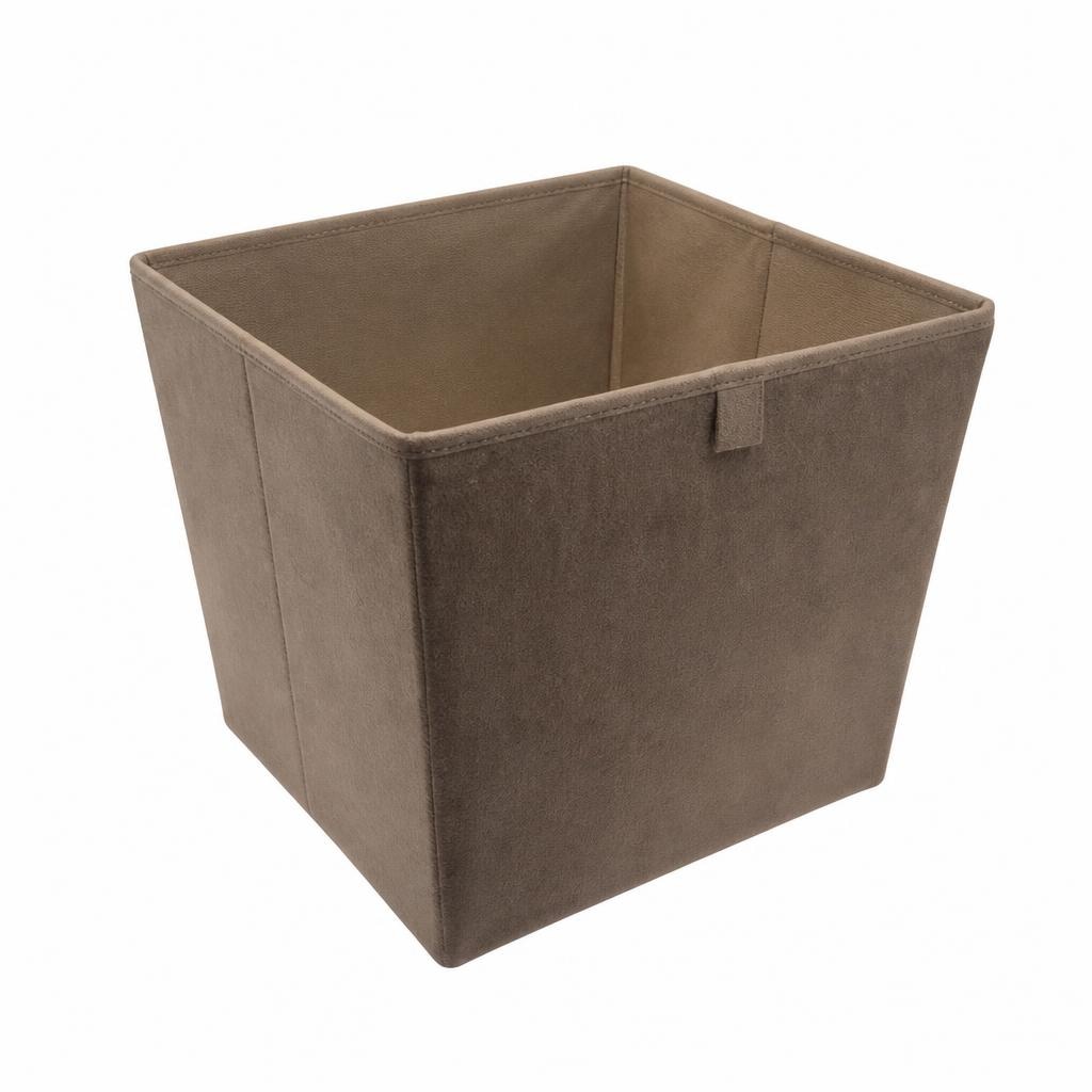 Contenitore pieghevole in velluto 30x30x30 cm in offerta da Il Gigante