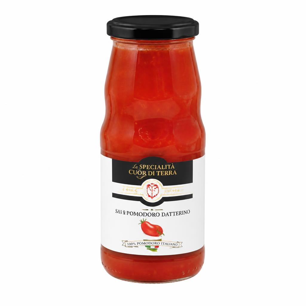 Salsa di pomodoro datterino Le Specialità Cuor di Terra 360 g in offerta da Penny