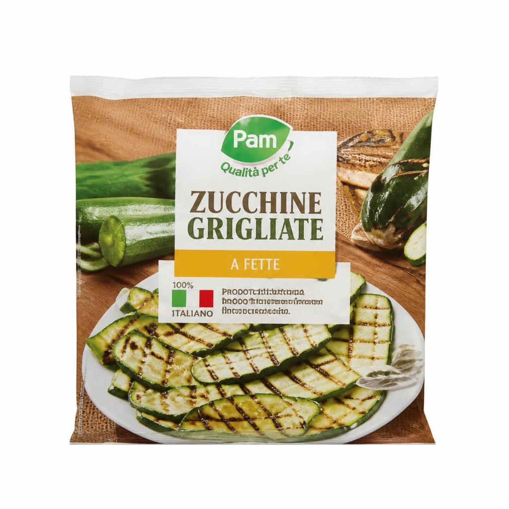 Zucchine grigliate a fette 450 g Pam in offerta da Panorama