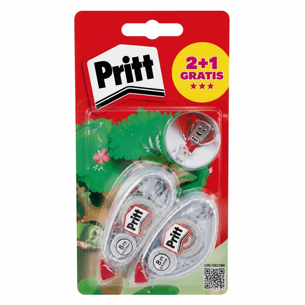 Pritt correttori roller 2/3 pezzi in offerta da Iper La grande i