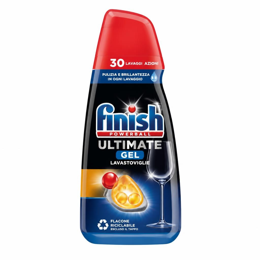 Finish ultimate gel lavastoviglie 30 lavaggi in offerta da Tigota