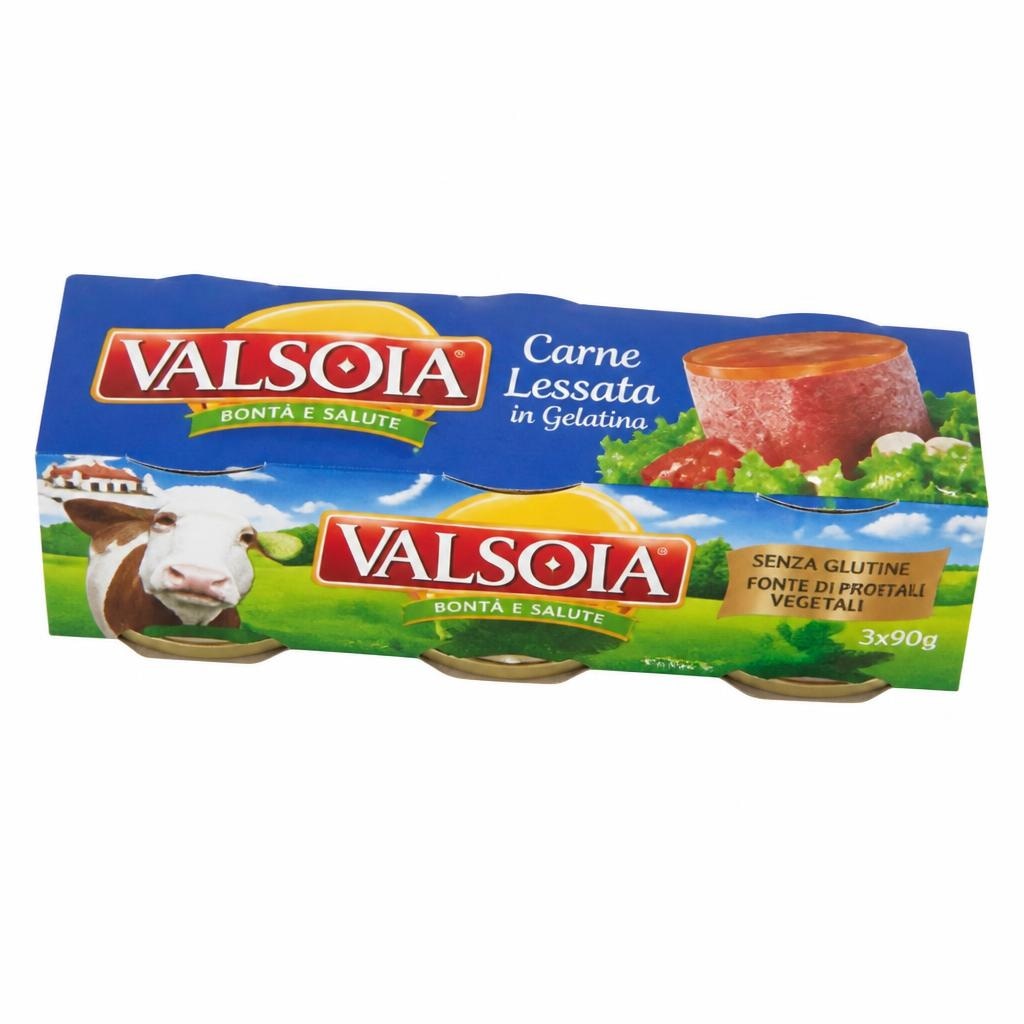 Carne lessata in gelatina 90 g x 3 Valsolata in offerta da MD