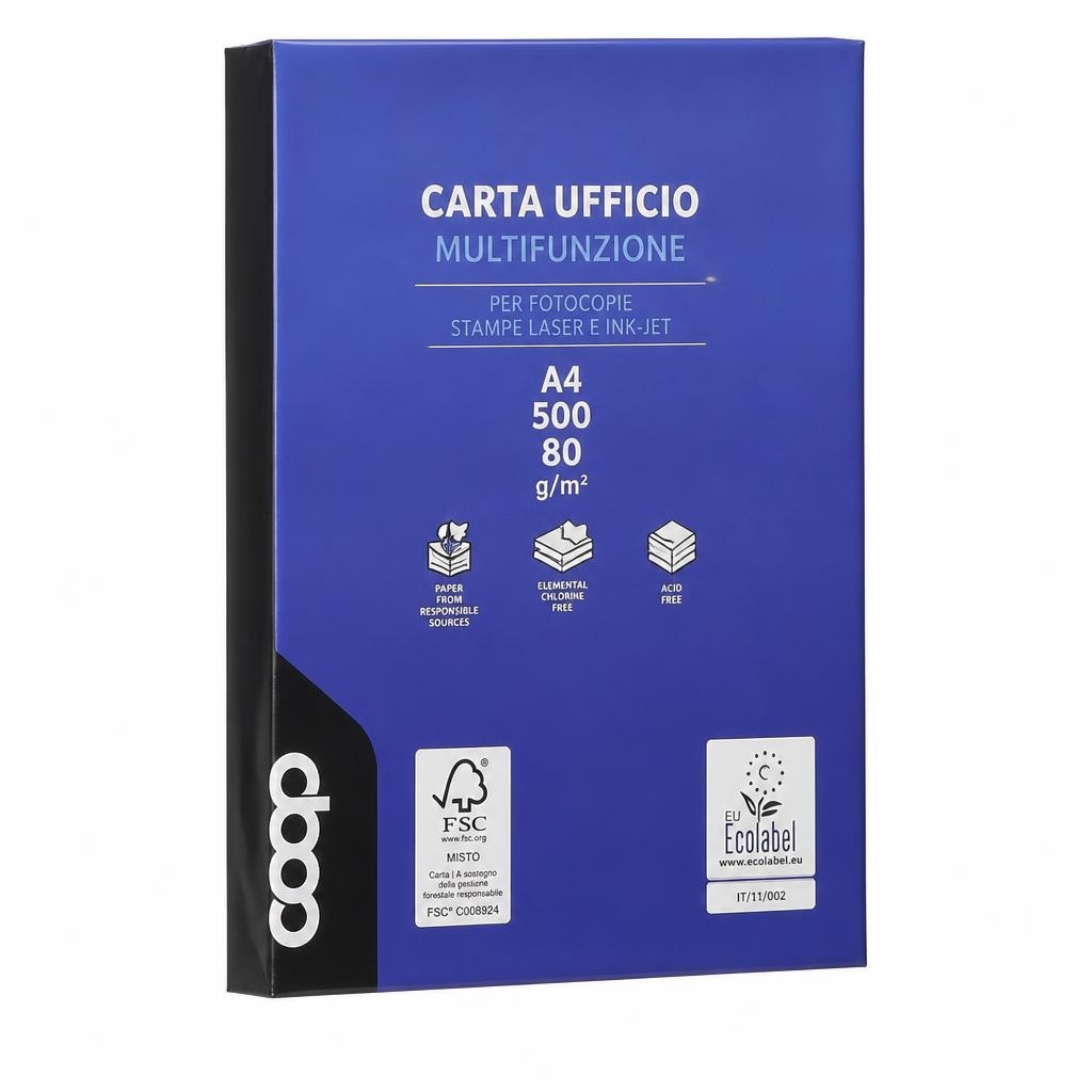 Risma A4 Coop 500 fogli in offerta da Coop