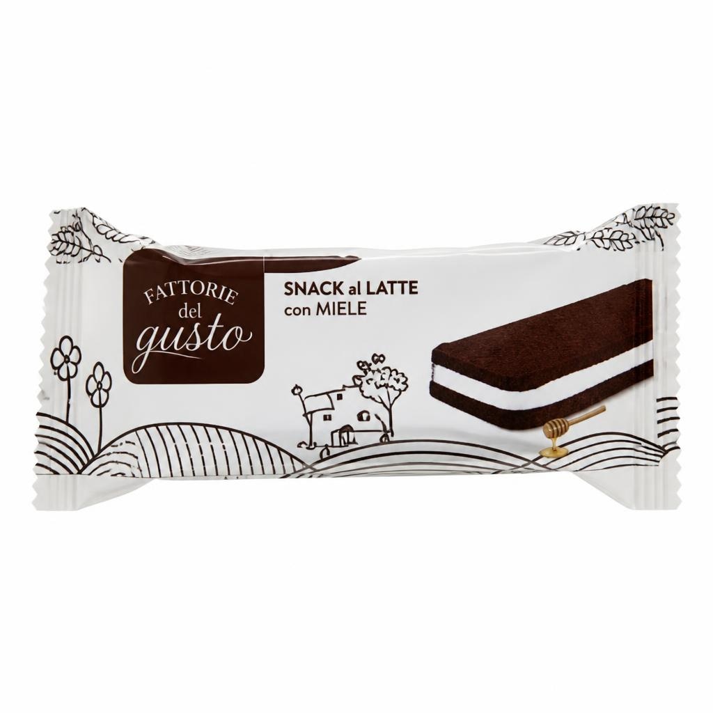 Snack al latte con miele g 112 Fattorie del Gusto in offerta da MD