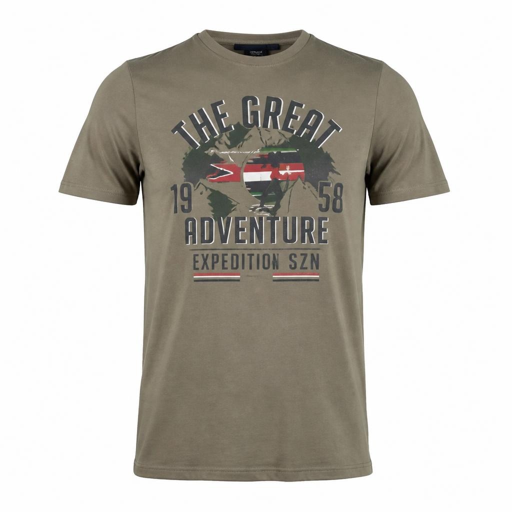 T-shirt uomo mezza manica con stampa - Offerta nel negozio Bennet