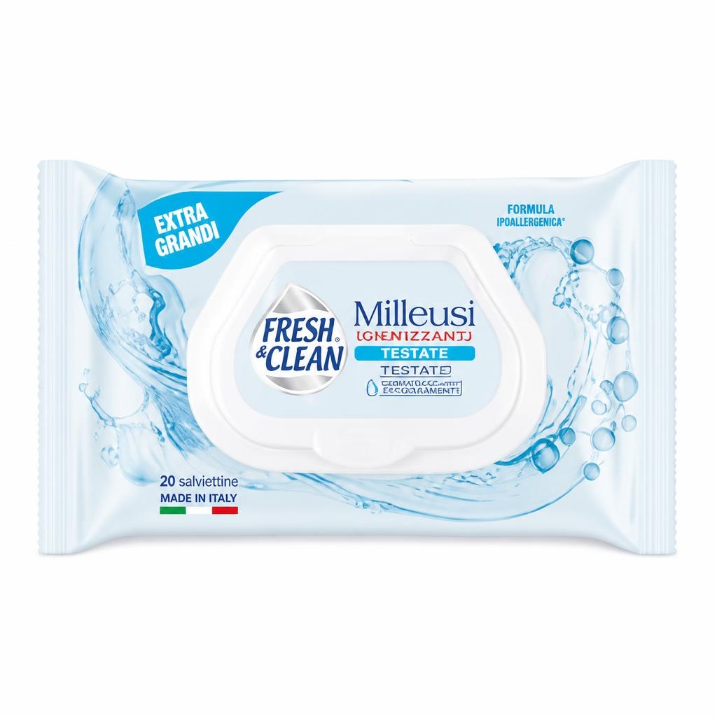 Salviettine Fresh&Clean assortite in offerta da Acqua & Sapone