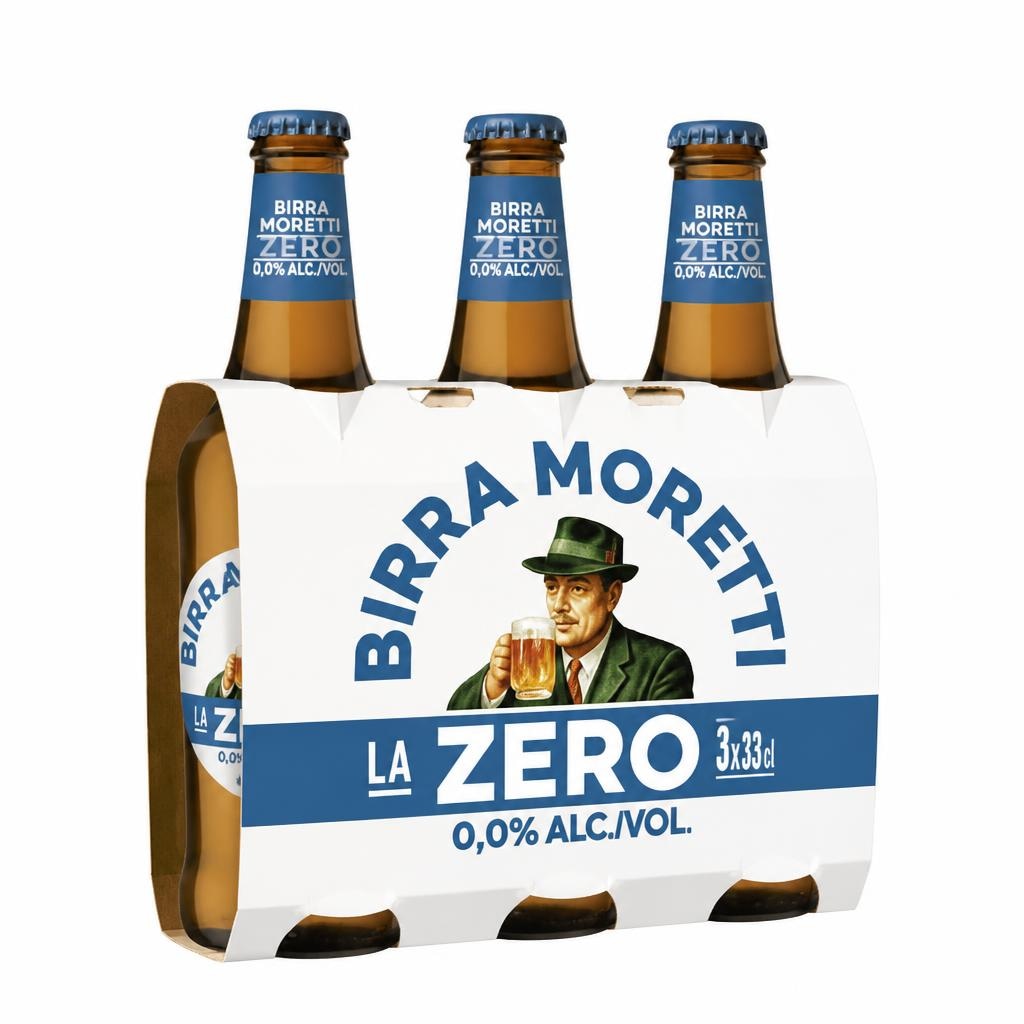 Birra Moretti 3 x 33 cl in offerta da Panorama