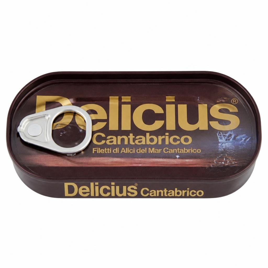 Filetti di Alici del Mar Cantabrico 28 g Delicius in offerta da Carrefour