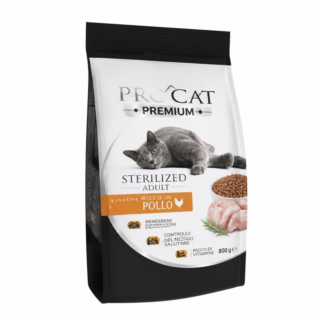 Croccantini per gatti Procat 800 g in offerta da Penny