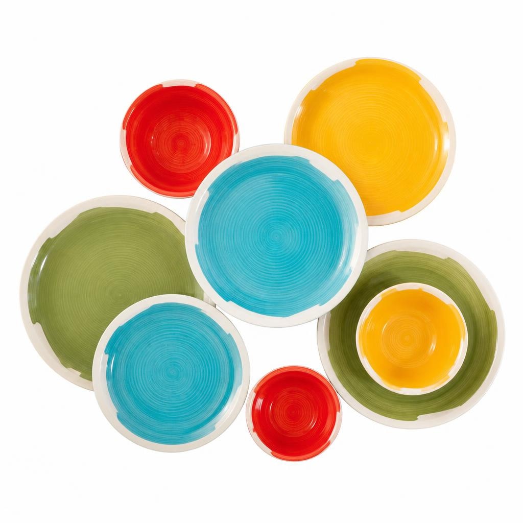 Servizio da tavola in stoneware 12 PEZZI - Offerta nel negozio Happy Casa