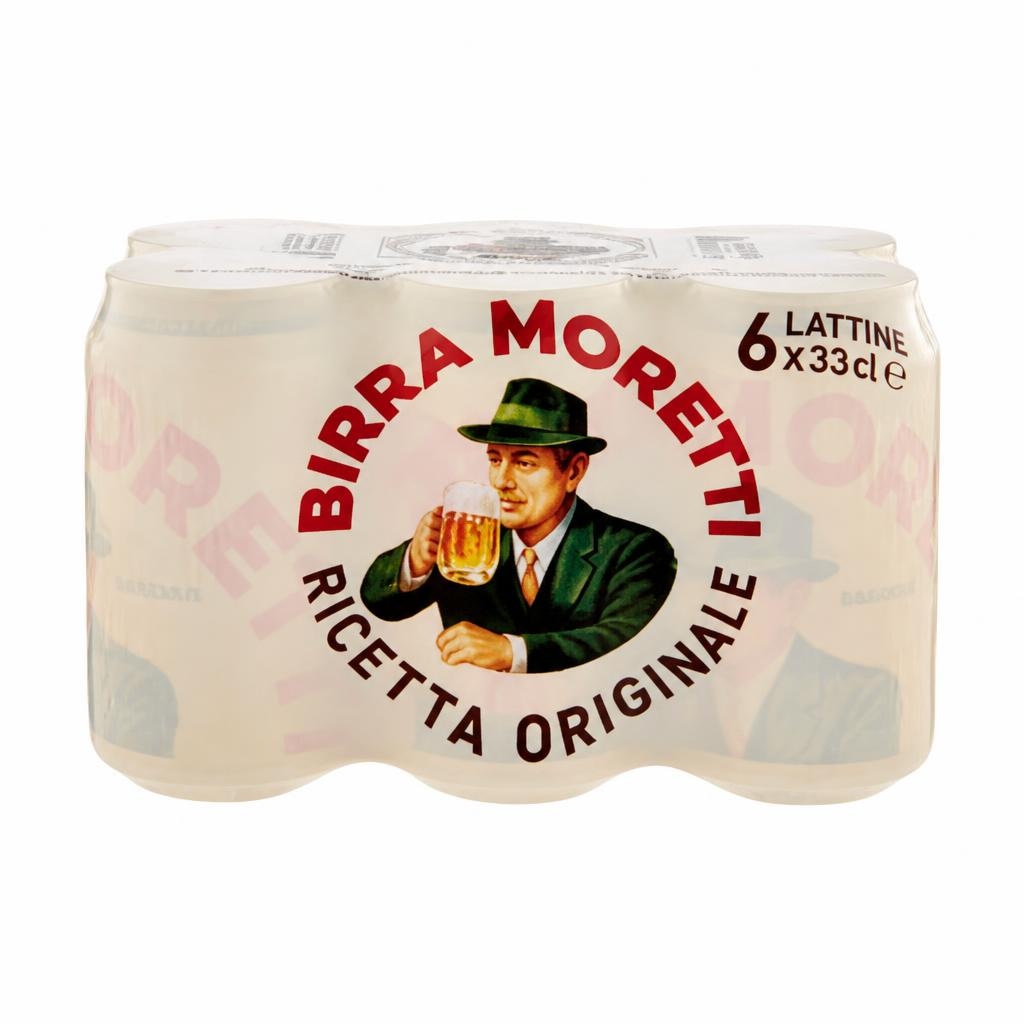 Birra Moretti Ricetta Originale Conf. 6 pezzi 330 ml Cad. 1,98 l in offerta da Carrefour