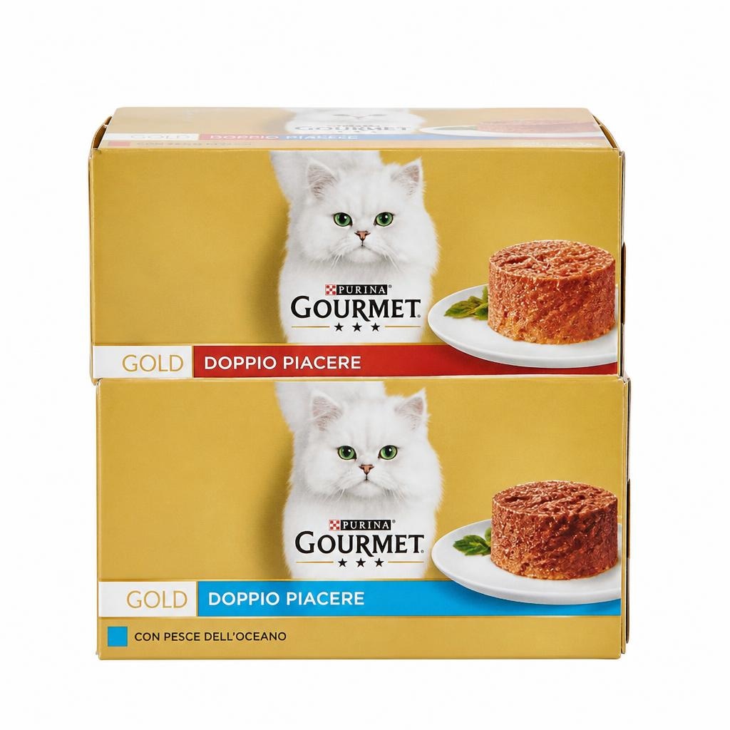 Alimento umido per gatti Gourmet Gold 85 g x 4 Purina in offerta da Iper La grande i