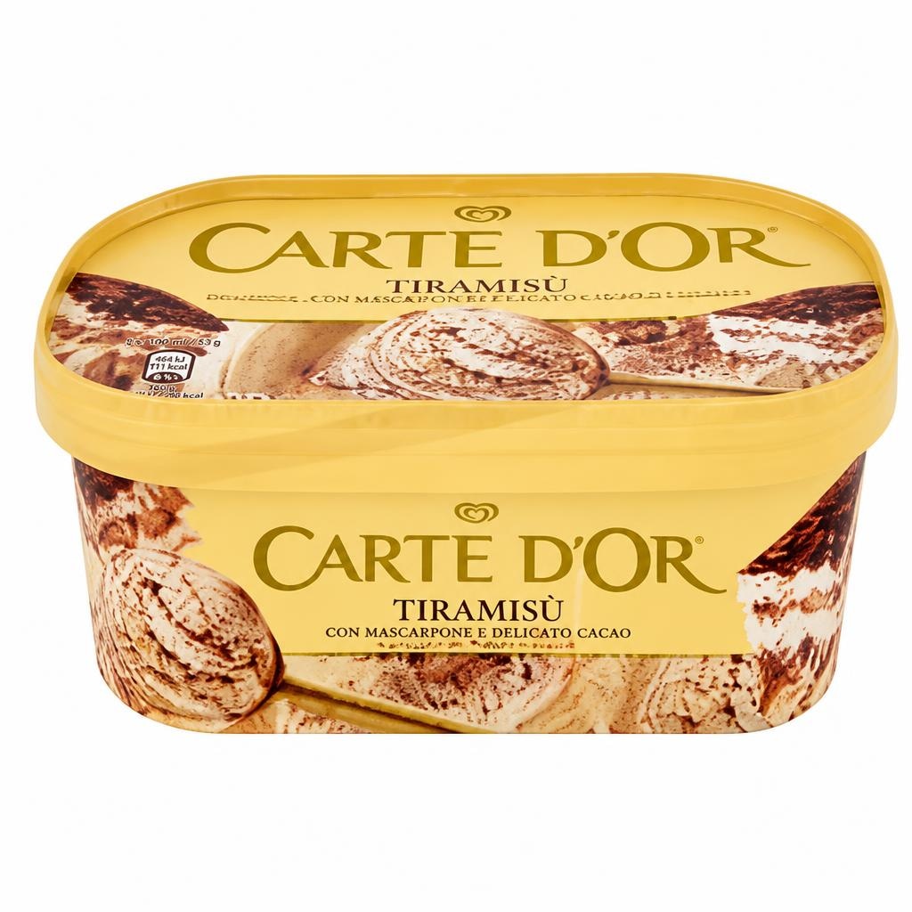 Vascetta gelato classico Carte D'Or 500 g in offerta da Bennet