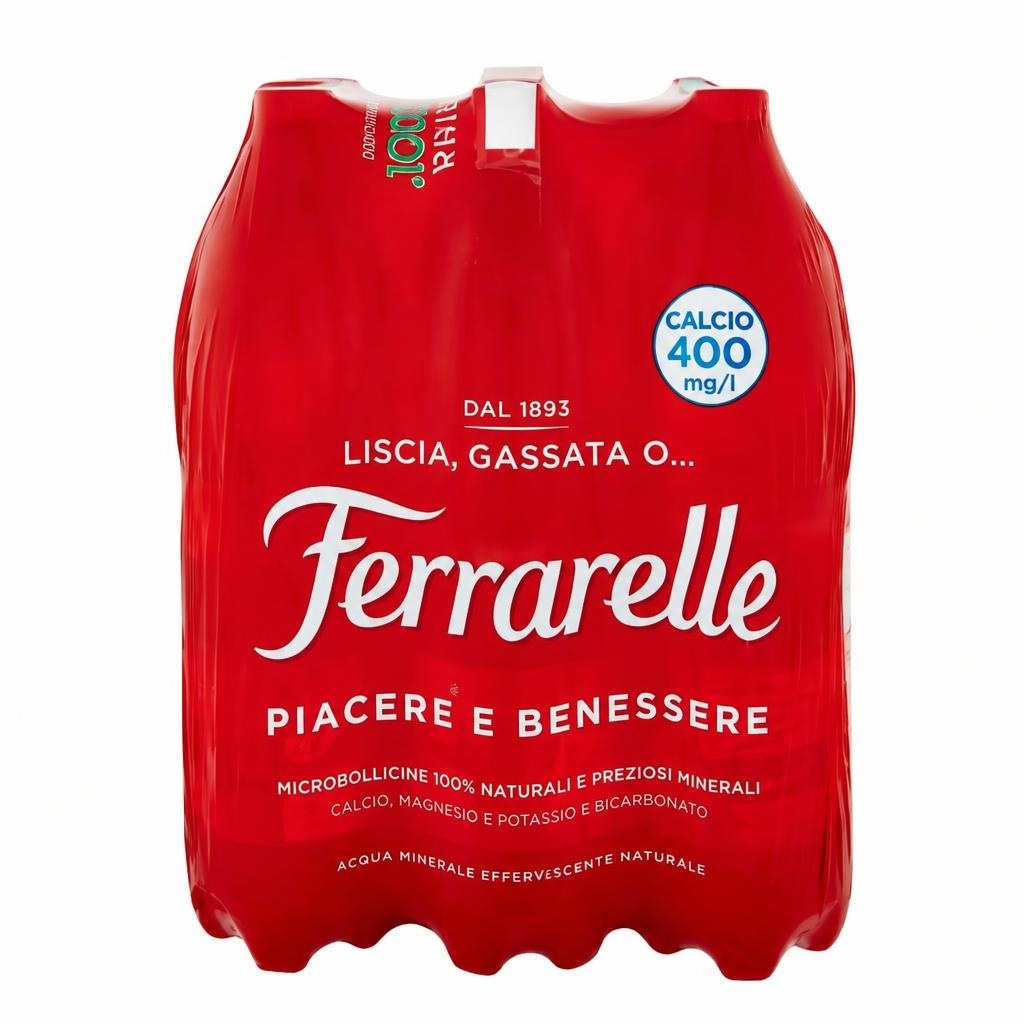 Acqua Effervescente Naturale Ferrarelle conf 6 pezzi da 1,5 lt cad in offerta da Carrefour