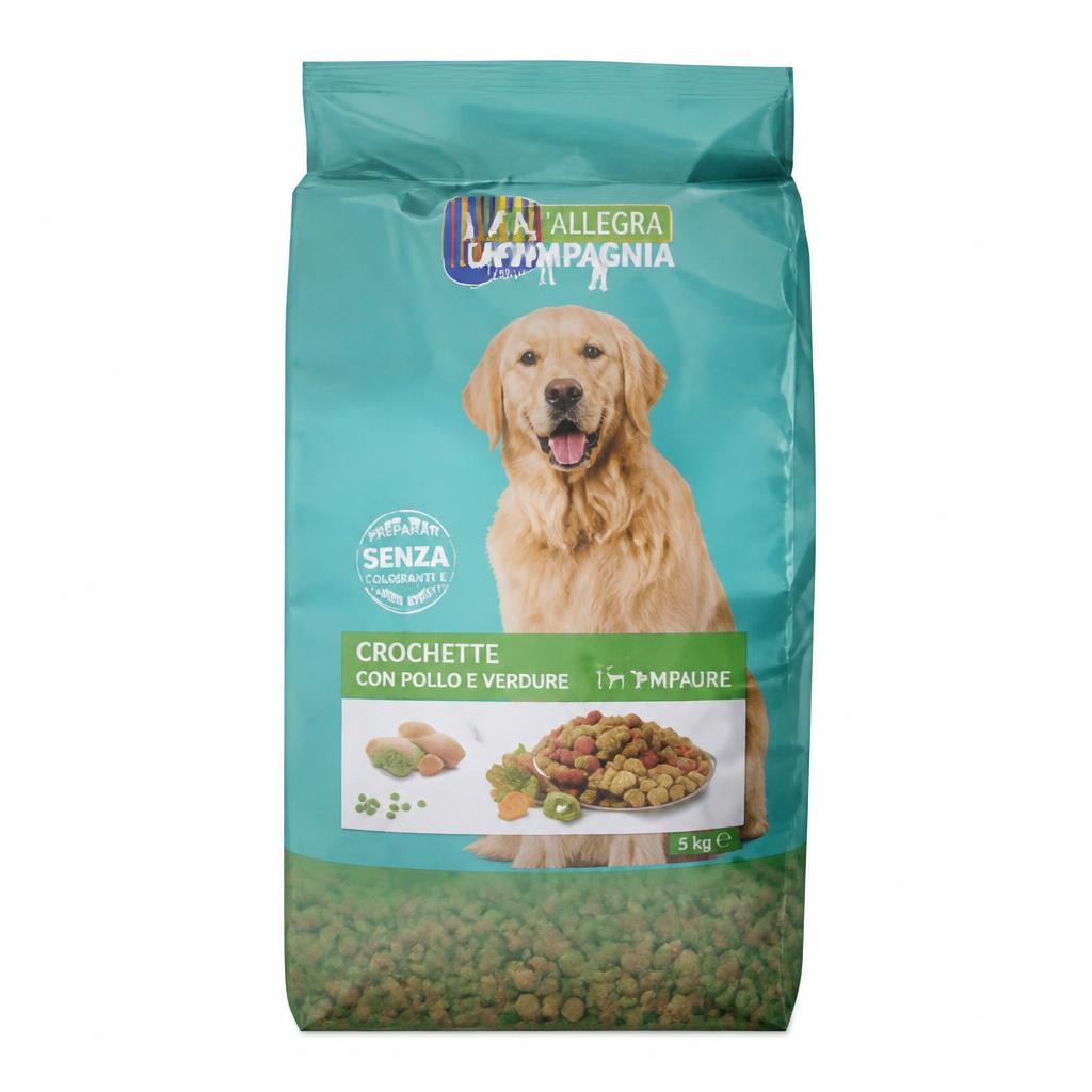 Crocchette per cane L'Allegra Compagnia 5 kg in offerta da Penny
