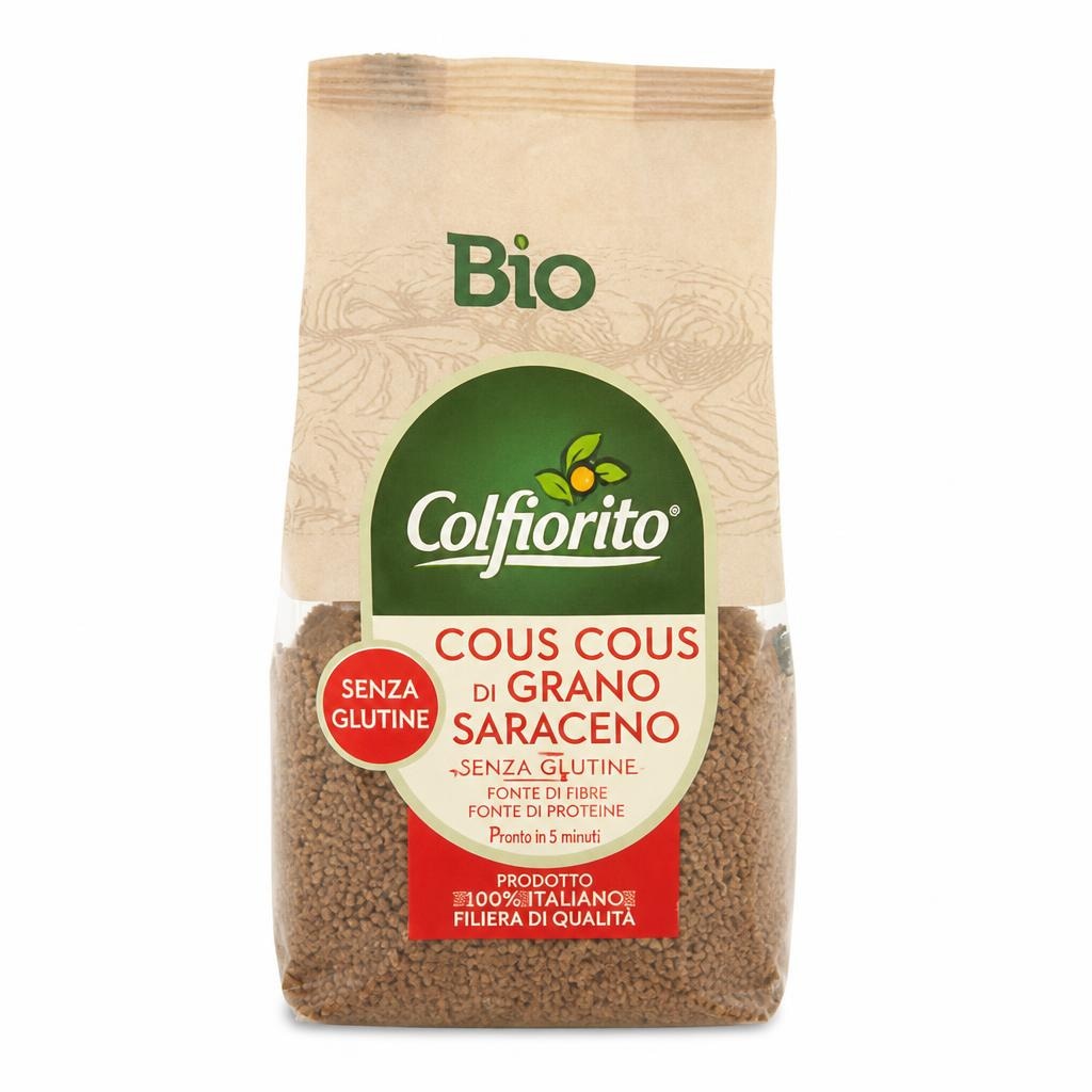 Bio Cous Cous di Grano Saraceno Senza Glutine 250 g Colfiorito in offerta da Panorama