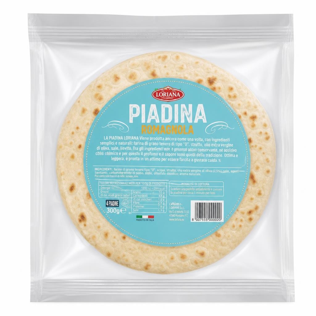 Piadina fresca 1,2 kg in offerta da Penny