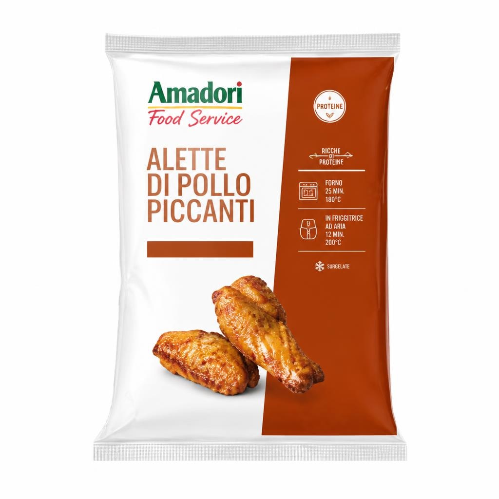 Aletti di pollo piccanti 1 Kg Amadori in offerta da Panorama