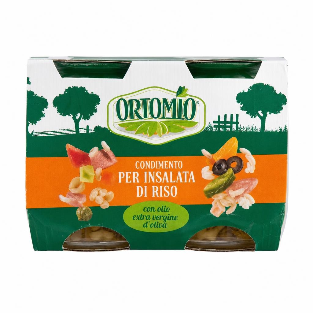 Condimento per Insalata di Riso Ortomio conf. da 2 pz - 2 x 300 g = 600 g in offerta da Penny