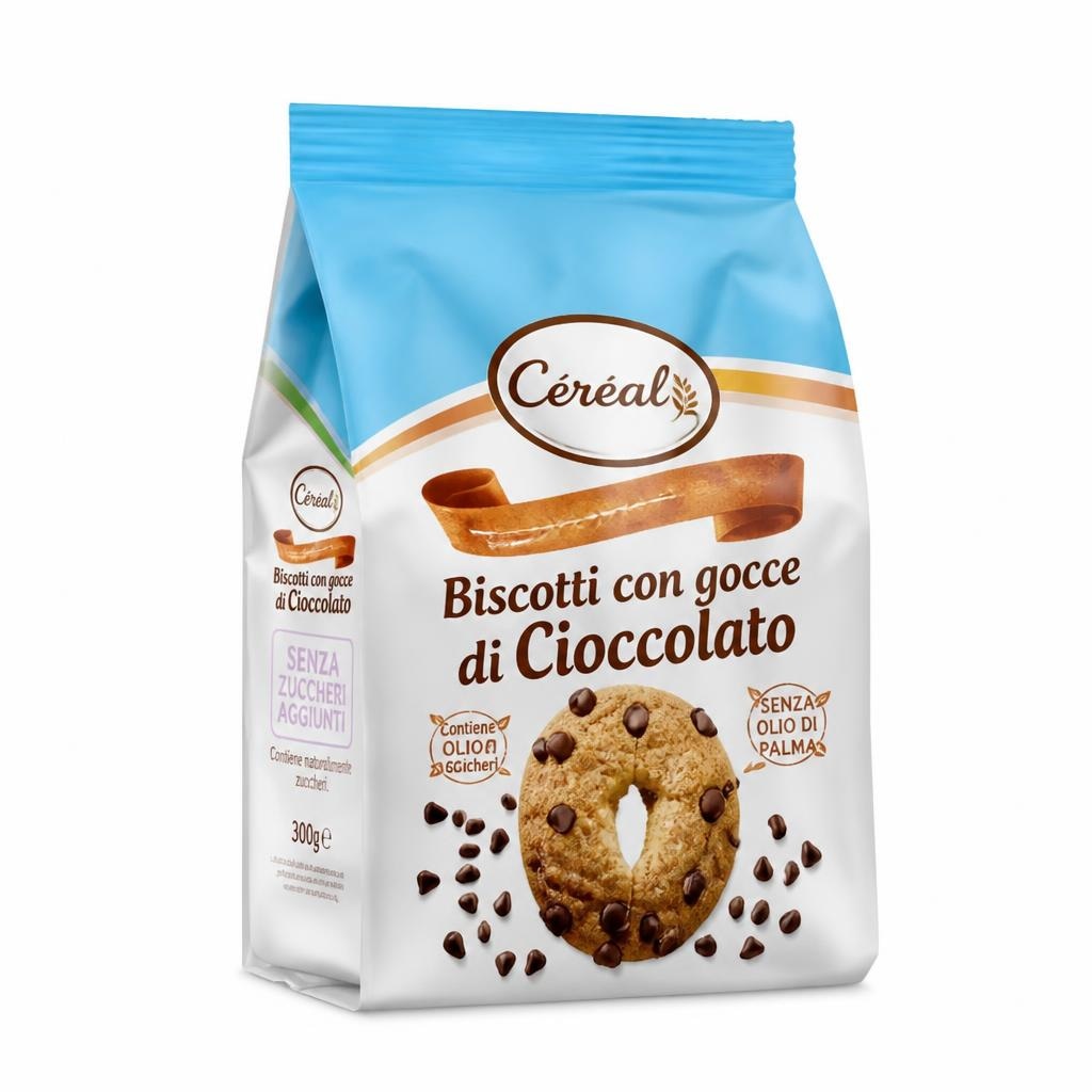 Biscotti senza zuccheri aggiunti 300/350 g Giampaoli in offerta da Panorama