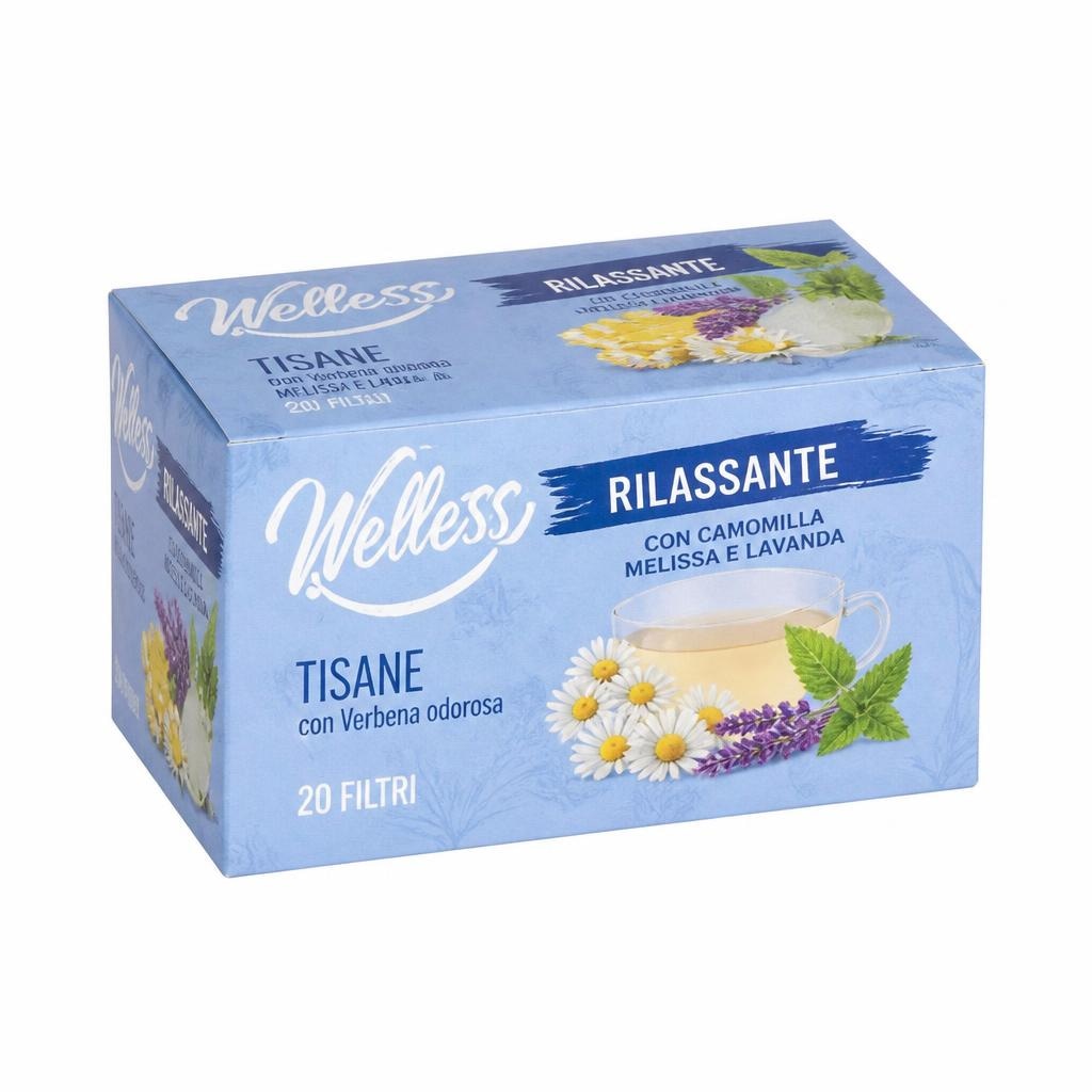 Tisane Welless conf. da 20 filtri - Offerta nel negozio Penny
