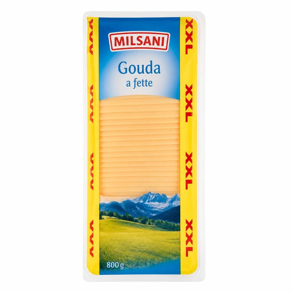 Milsani Gouda a fette 800 g in offerta da ALDI