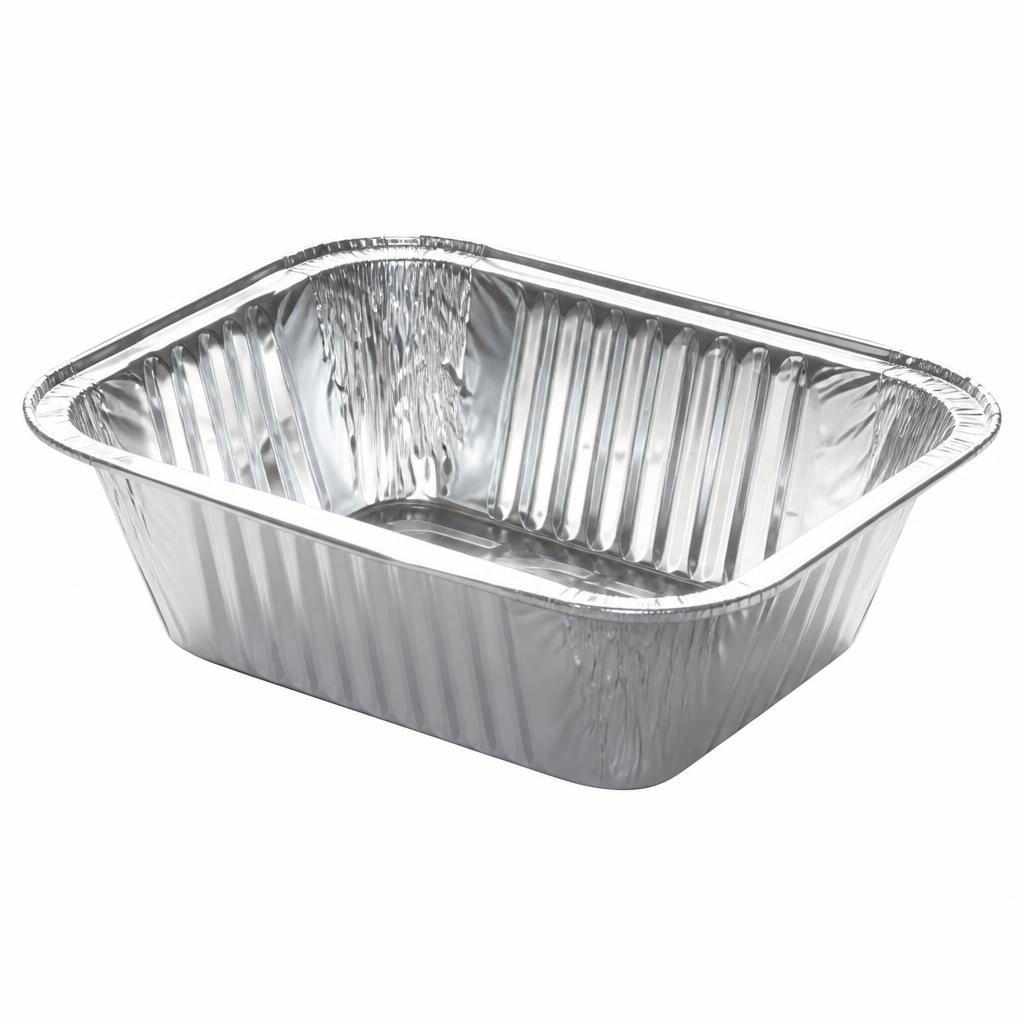 Vaschette in Alluminio 2 pezzi con coperchio da 6 porzioni in offerta da Happy Casa