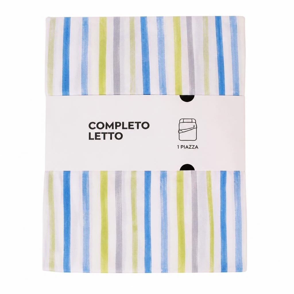 Completo letto stampato 1 piazza 1/2 in offerta da Bennet