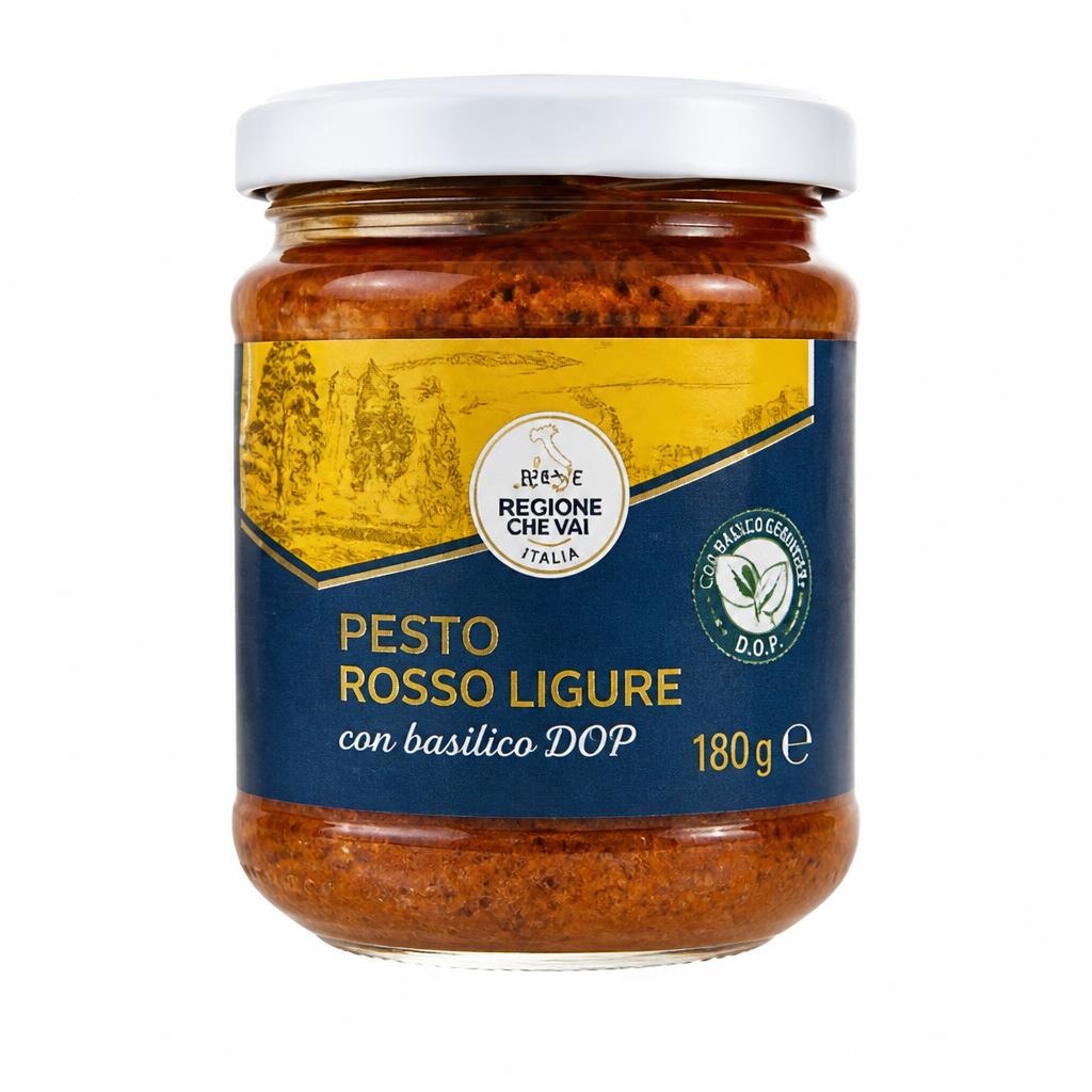 Pesto rosso alla ligure 180 g REGIONE CHE VAI in offerta da ALDI