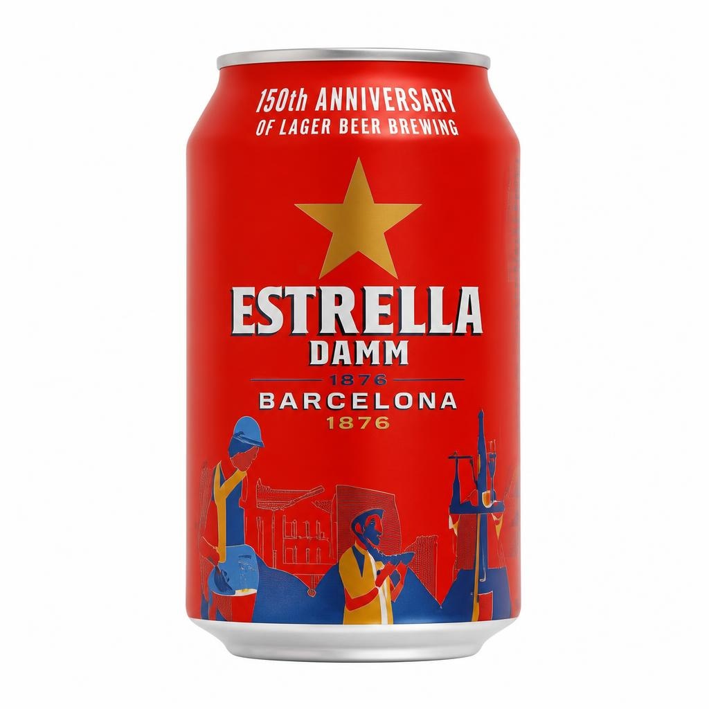Estrella Damm Birra 330 ml - Offerta nel negozio ALDI