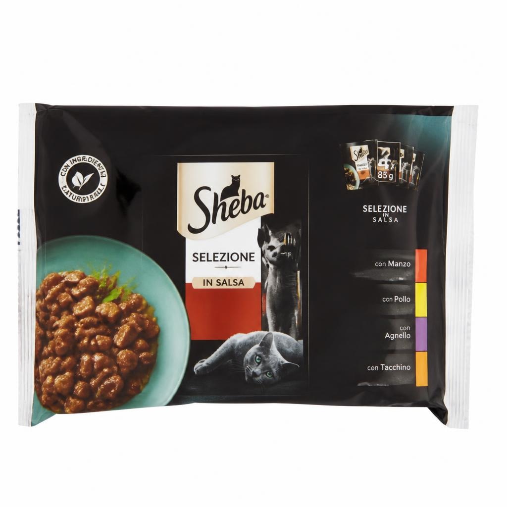 Sheba Selezione cibo per gatti 85 g x 4 in offerta da Panorama