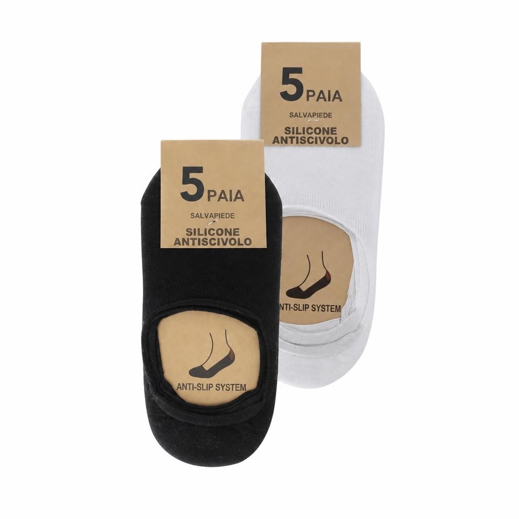 Salvapiede Unisex 5 paia in offerta da Bennet