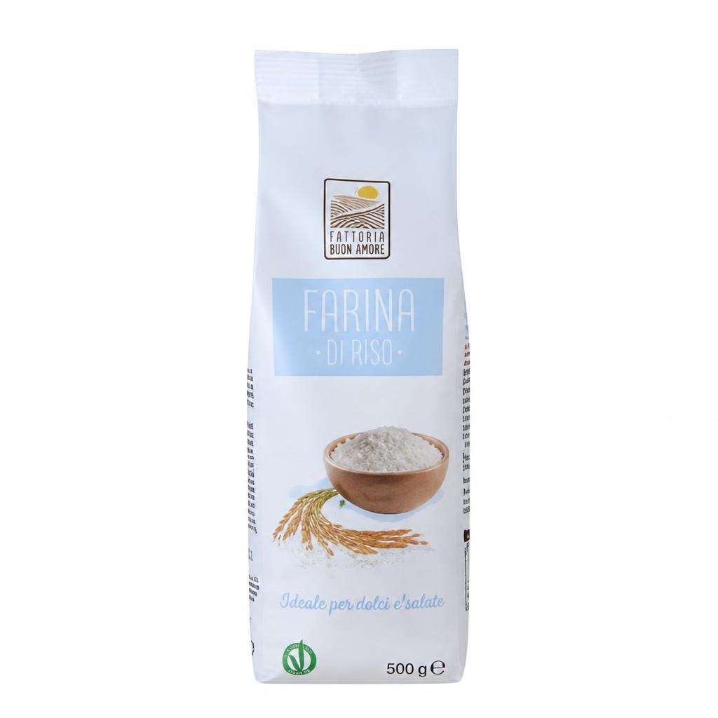 Fattoria Buon Amore farina di riso 500 g in offerta da Dpiù