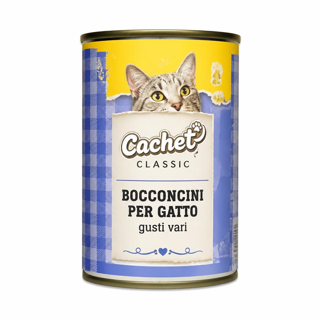 Cachet Classic bocconcini per gatto 415 g in offerta da ALDI
