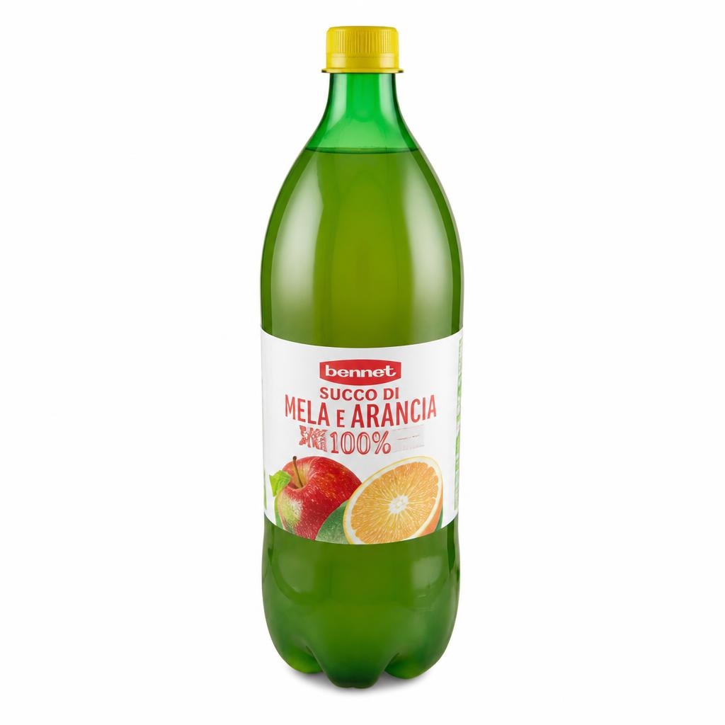 Bennet succo di mela e arancia 750 ml in offerta da Bennet