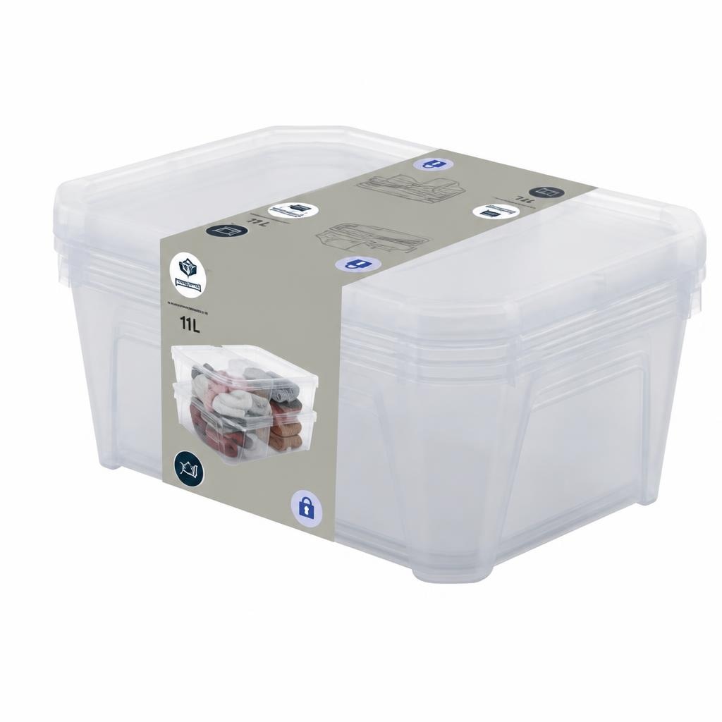 Box 4 pezzi, 11 l in offerta da Carrefour