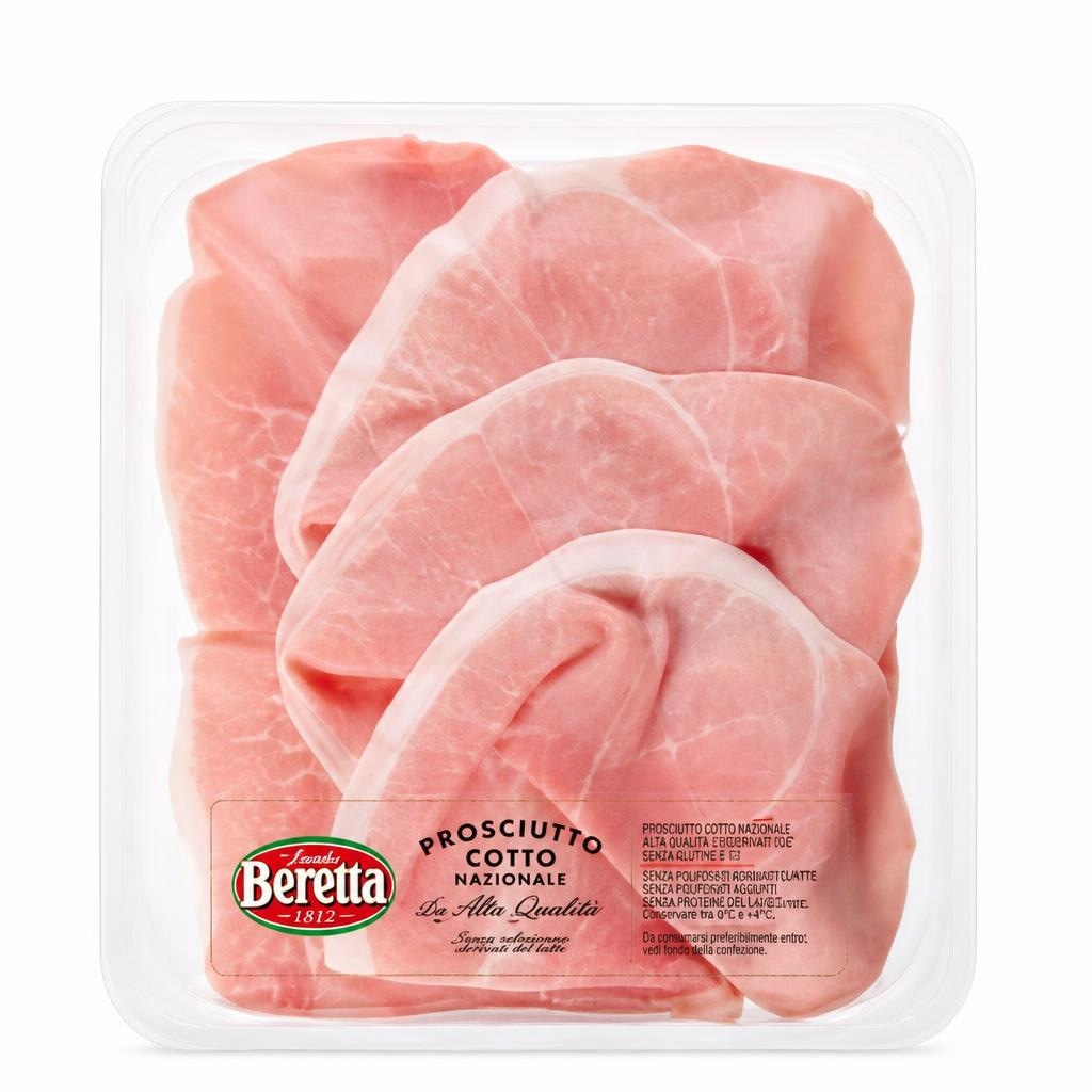 Beretta Prosciutto Cotto Nazionale di Alta Qualità 240 g (2 x 120 g) in offerta da Carrefour